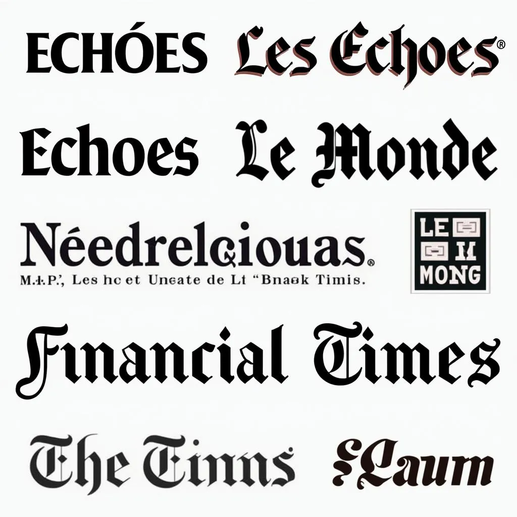 Logos des médias ayant couvert NeuroFinance