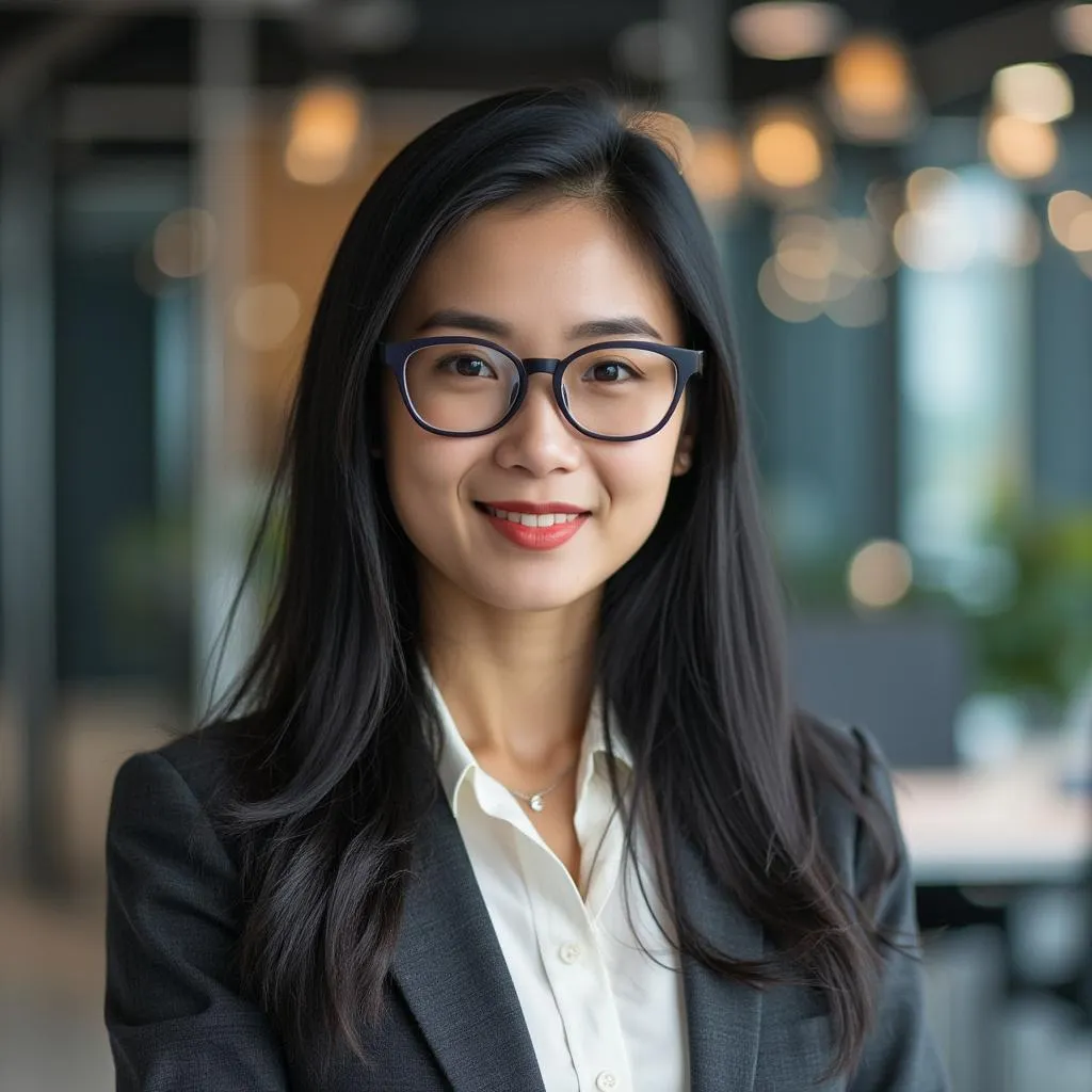 Portrait de Aurélie Nguyen, Directrice de la Recherche